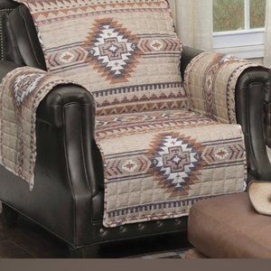 REDUCED! Lone Star Western Design Chair Cover EUC